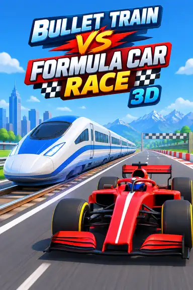 Bullet Train vs Formula Car Race by SMparveen