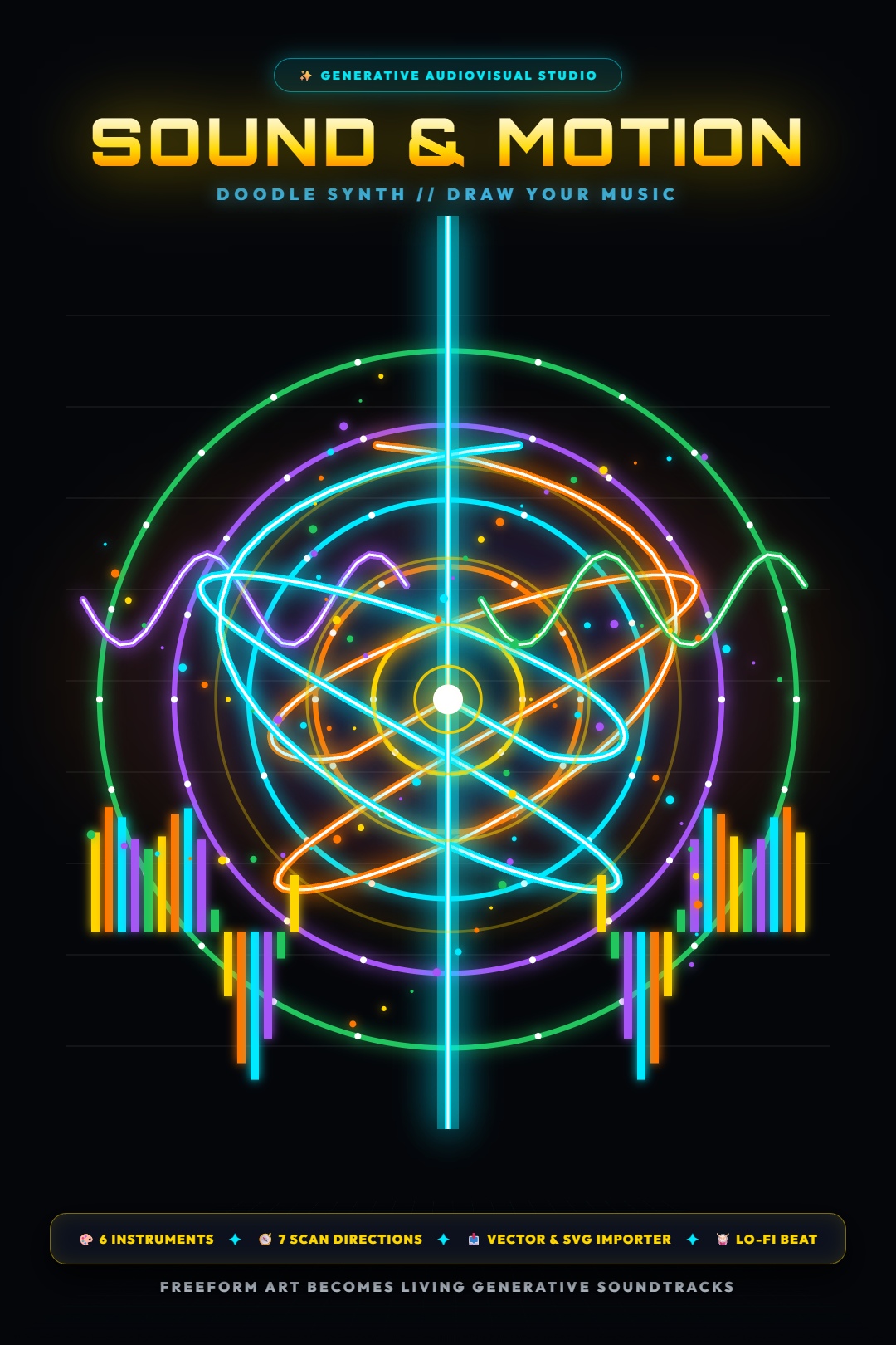Sound & Motion: Doodle Synth | Astrocade