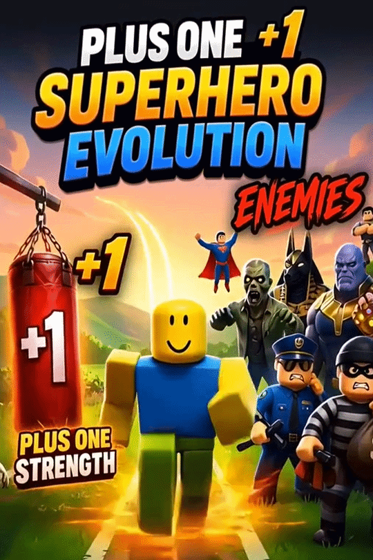  +1 SUPERHERO EVOLUTION by AhmadGaming