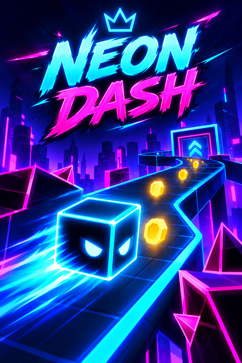 Neon Dash 2.0 | Astrocade