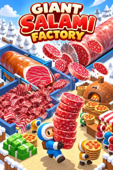Giant Salami Factory by CrazyHaribo