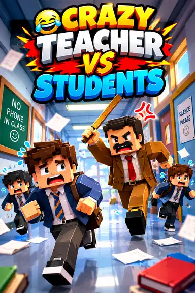 😂 Crazy Teacher vs Students by NXT_VOID