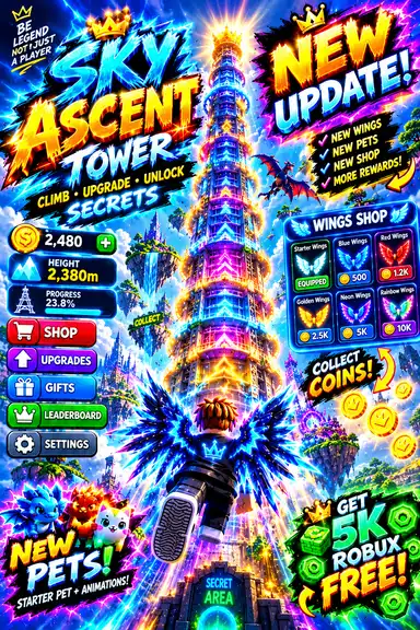 Sky ascent tower by Wahab_studio