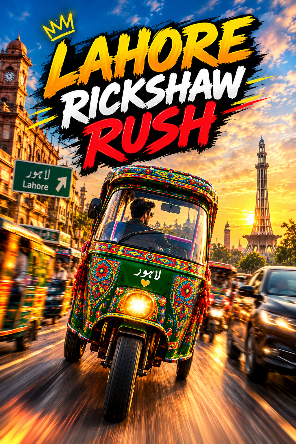 Lahore Rickshaw Rush | Astrocade