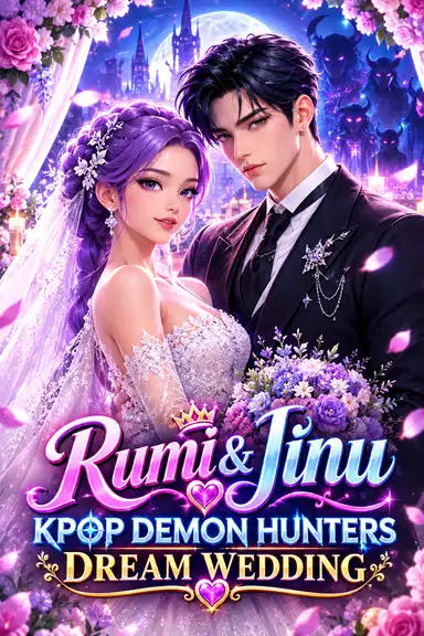 Rumi & Jinu:  Kpop Demon Hunters Dream Wedding by heisenbergxx