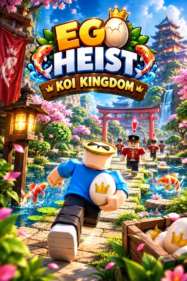 Egg Heist: Koi Kingdom by mdrehanshaikh09
