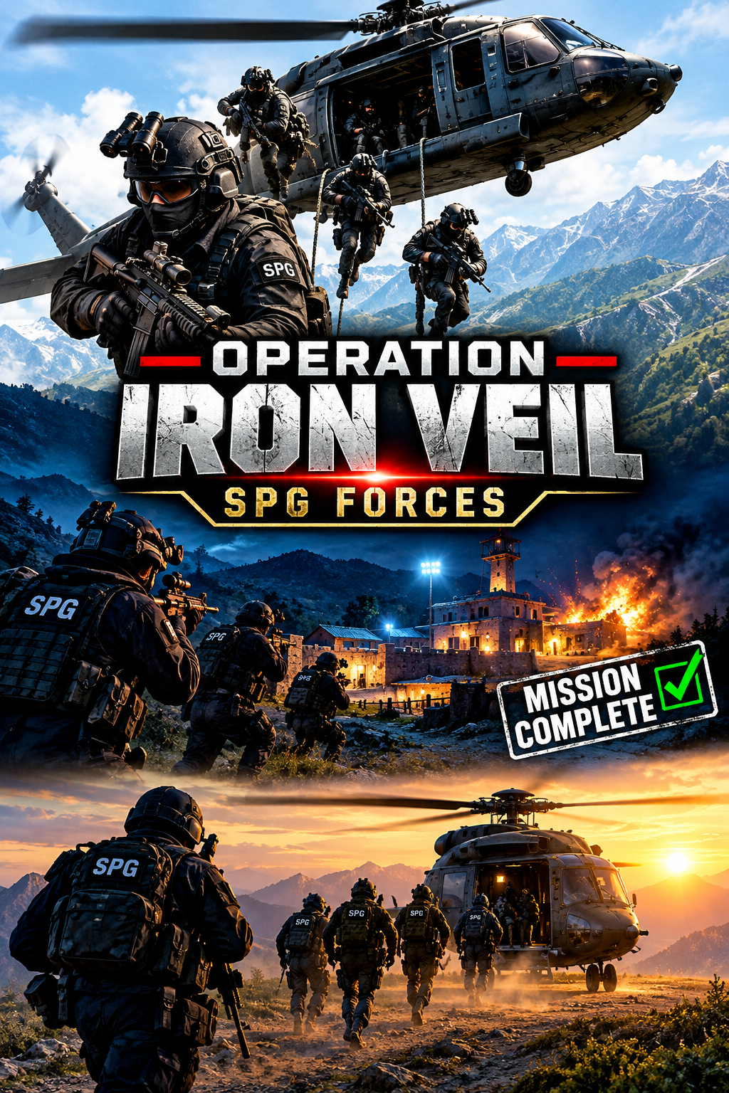 Operation Iron Veil SPG Forces | Astrocade