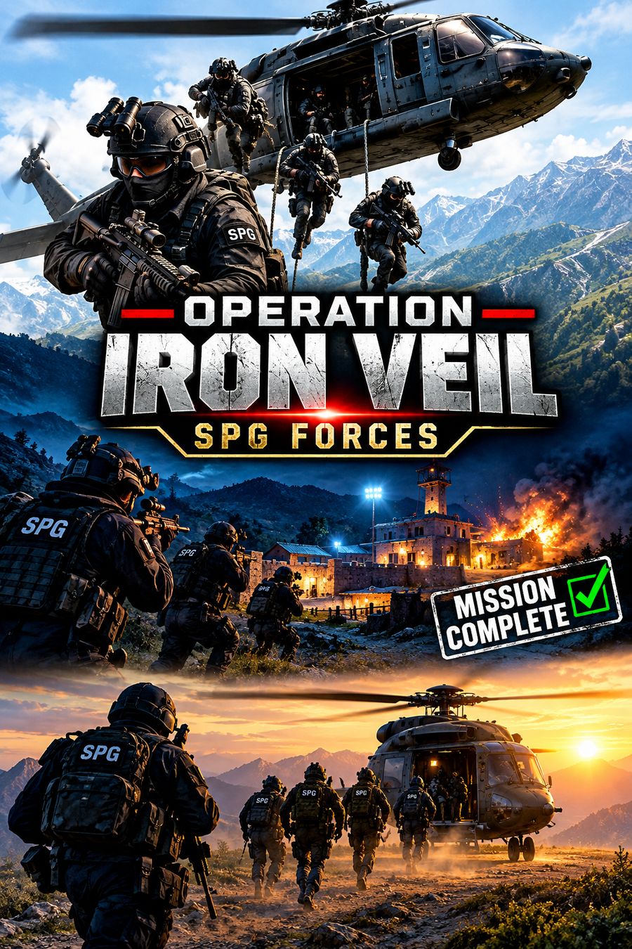 Veil Frame Operation Iron Veil SPG Forces | Astrocade