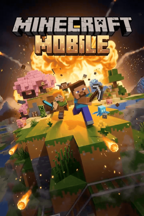 Mobile Minecraft by urazim