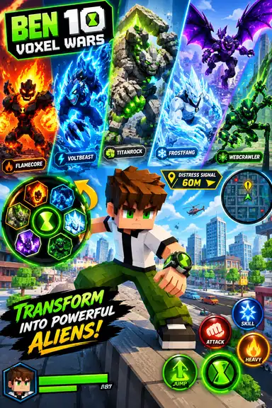 BEN 10 Voxel War by Ritik_07