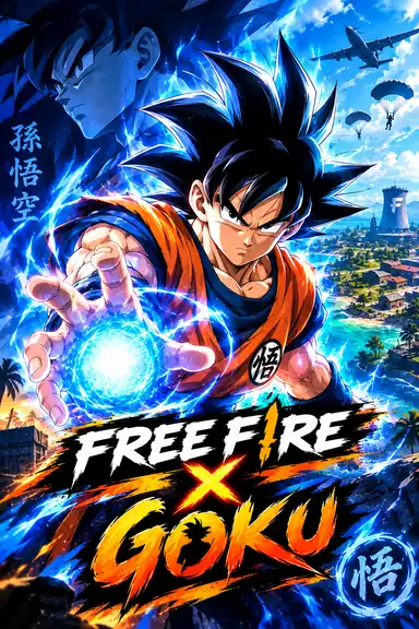 FREE FIRE X GOKU by SORRYBROTHERyt