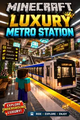 Minecraft luxury metro station by Astra_creator_