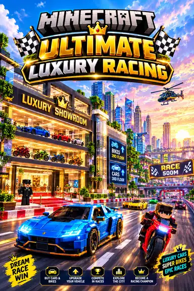 Minecraft Ultimate Luxury Racing by Astra_creator_