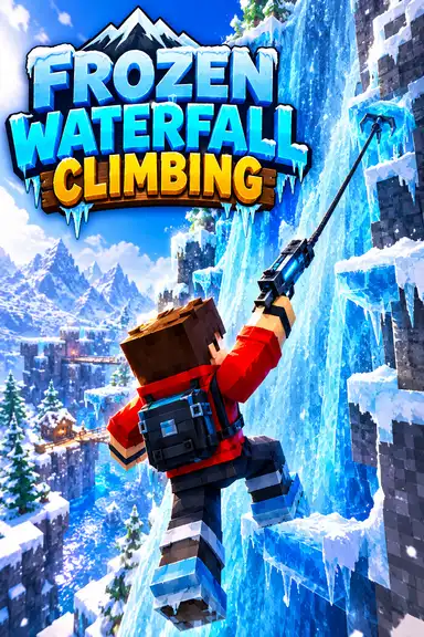 Frozen Waterfall climbing  by Astra_creator_