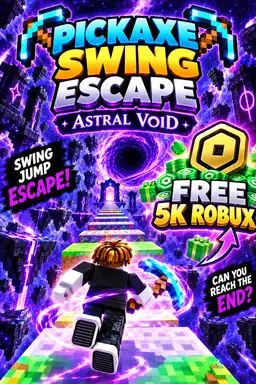 Pickaxe Swing Escape by Laxci