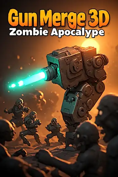 Gun Merge 3D: Zombie Apocalypse by archeologist