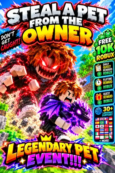 STEAL A PET FROM THE OWNER by Jdevs