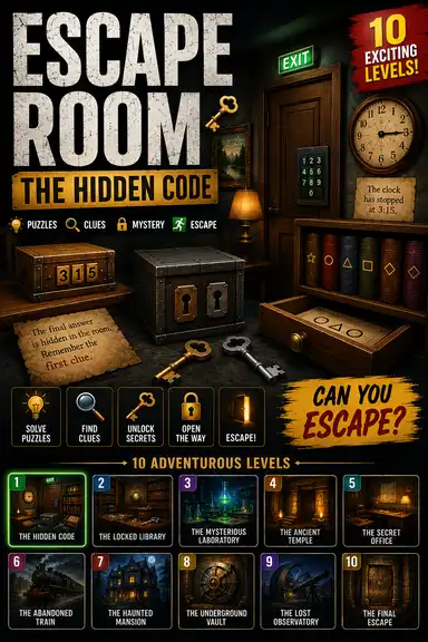 Escape Room: The Hidden Code by Star_astra_
