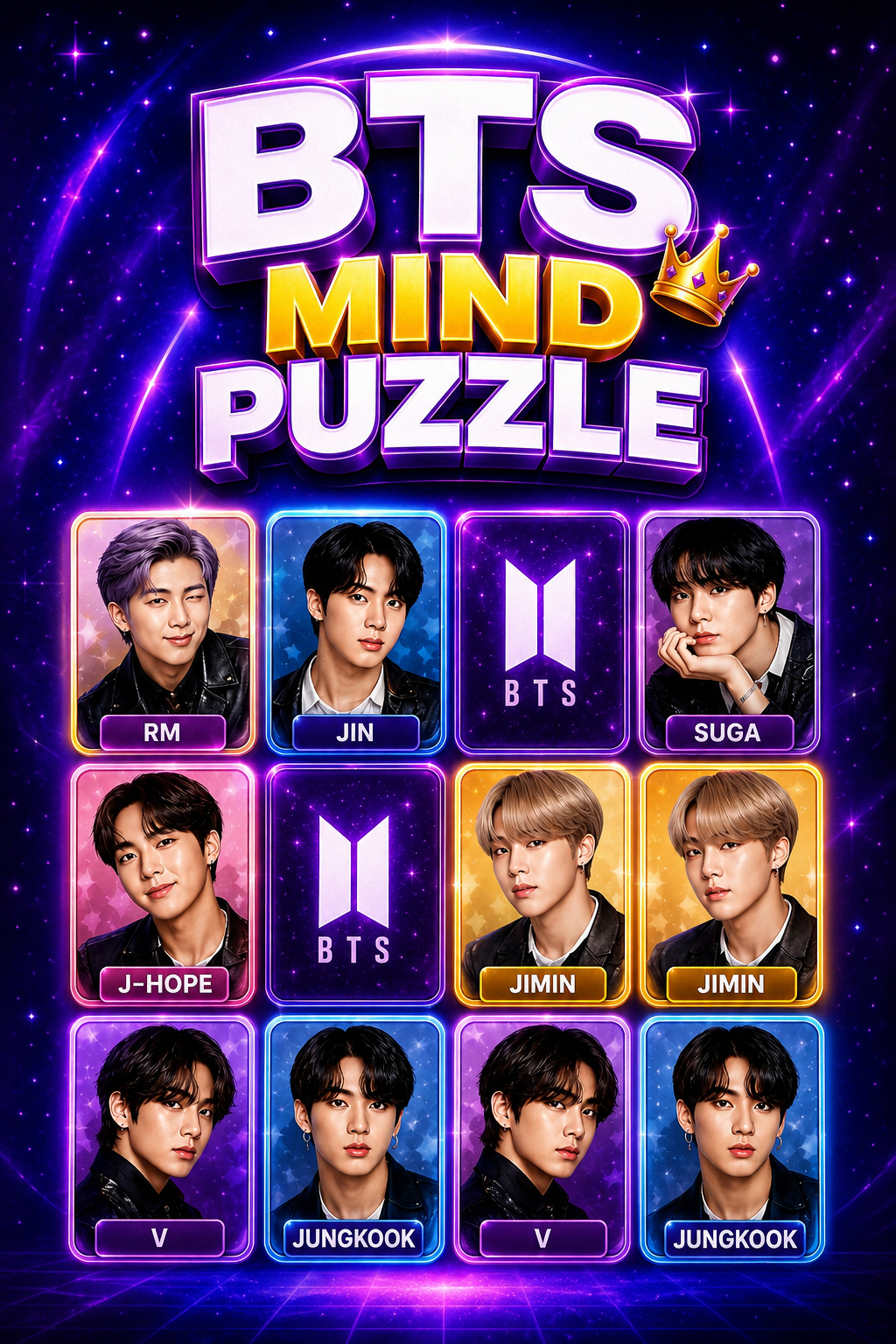 BTS Mind Puzzle | Astrocade