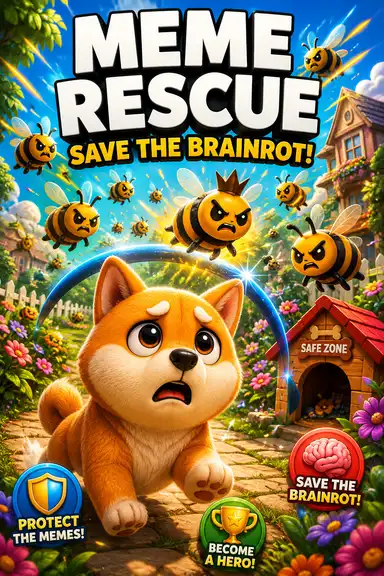 Meme Rescue: Save the Brainrot! by Haveyouseenher