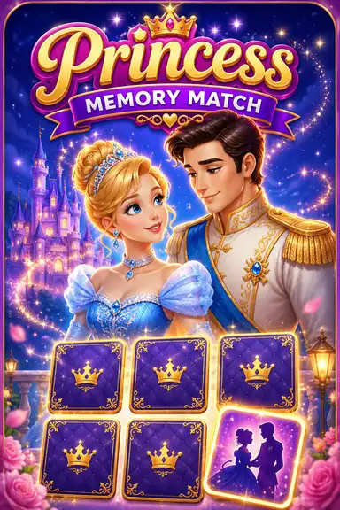 Princess Memory Match | Astrocade