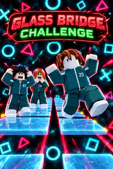 GLASS BRIDGE CHALLENGE  by VinceDev