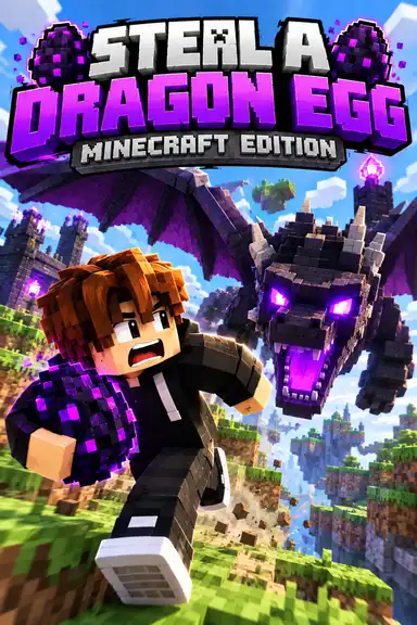Steal a Dragon Egg: Minecraft edition  by JayTheCreator