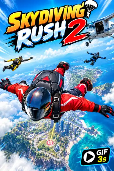 Skydiving rush 2  by Gamingjon
