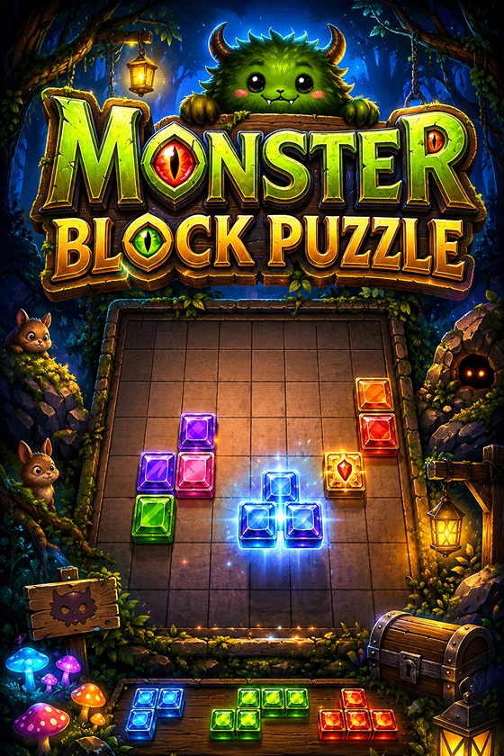 Monster Block Puzzle | Astrocade
