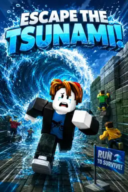 ESCAPE THE TSUNAMI! by GillDeeKrator