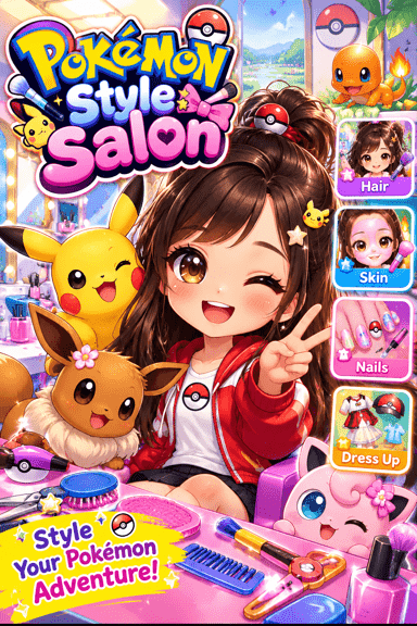 Pokemon Style Salon | Astrocade