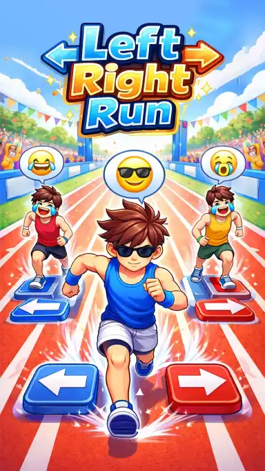Left Right Run by Majisok