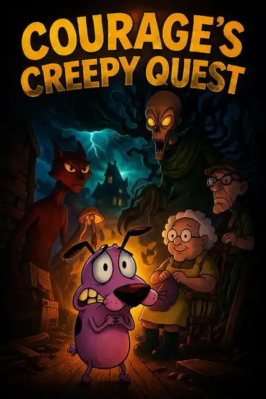 Courage's Creepy Quest by planktonfun