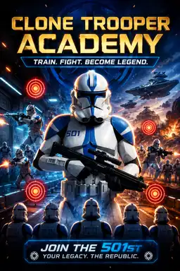 Clone Trooper Academy by planktonfun