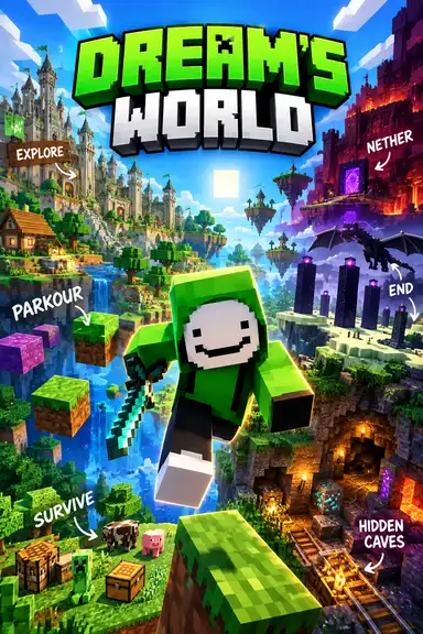  MINECRAFT:dream world by irzahassan