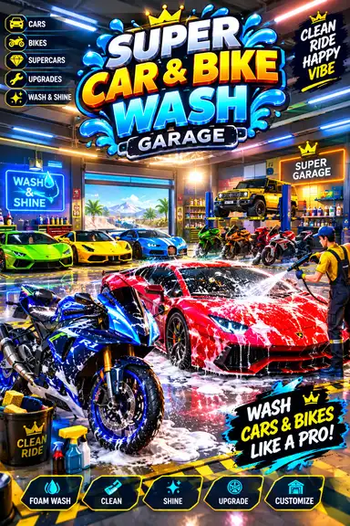 Super car and Bike wash by GojoMax.In