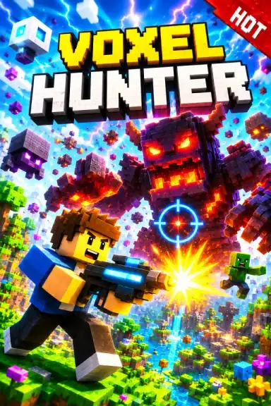 Voxel Hunter by dawn
