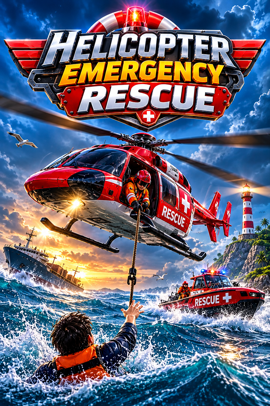 HELICOPTER EMERGENCY RESCUE | Astrocade