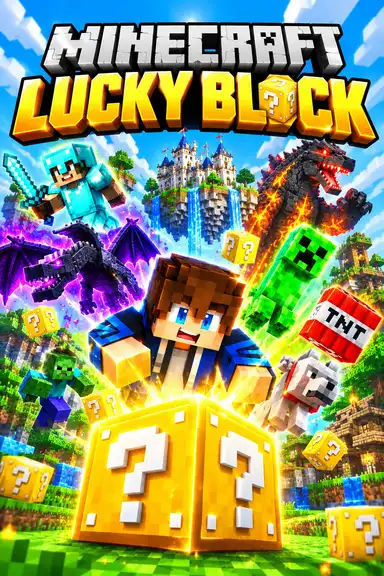 Minecraft : LUCKY' BLOCK EDITION  by gaming_world_123