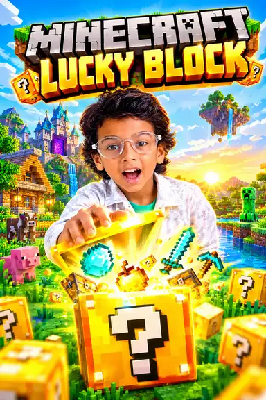 Minecraft : LUCKY' BLOCK EDITION  by gaming_world_123