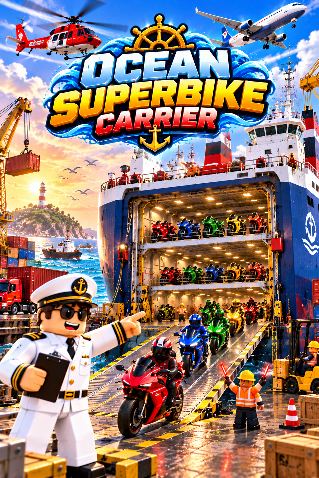 OCEAN SUPERBIKE CARRIER | Astrocade