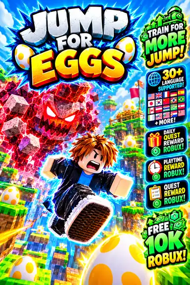 JUMP FOR EGGS by denden