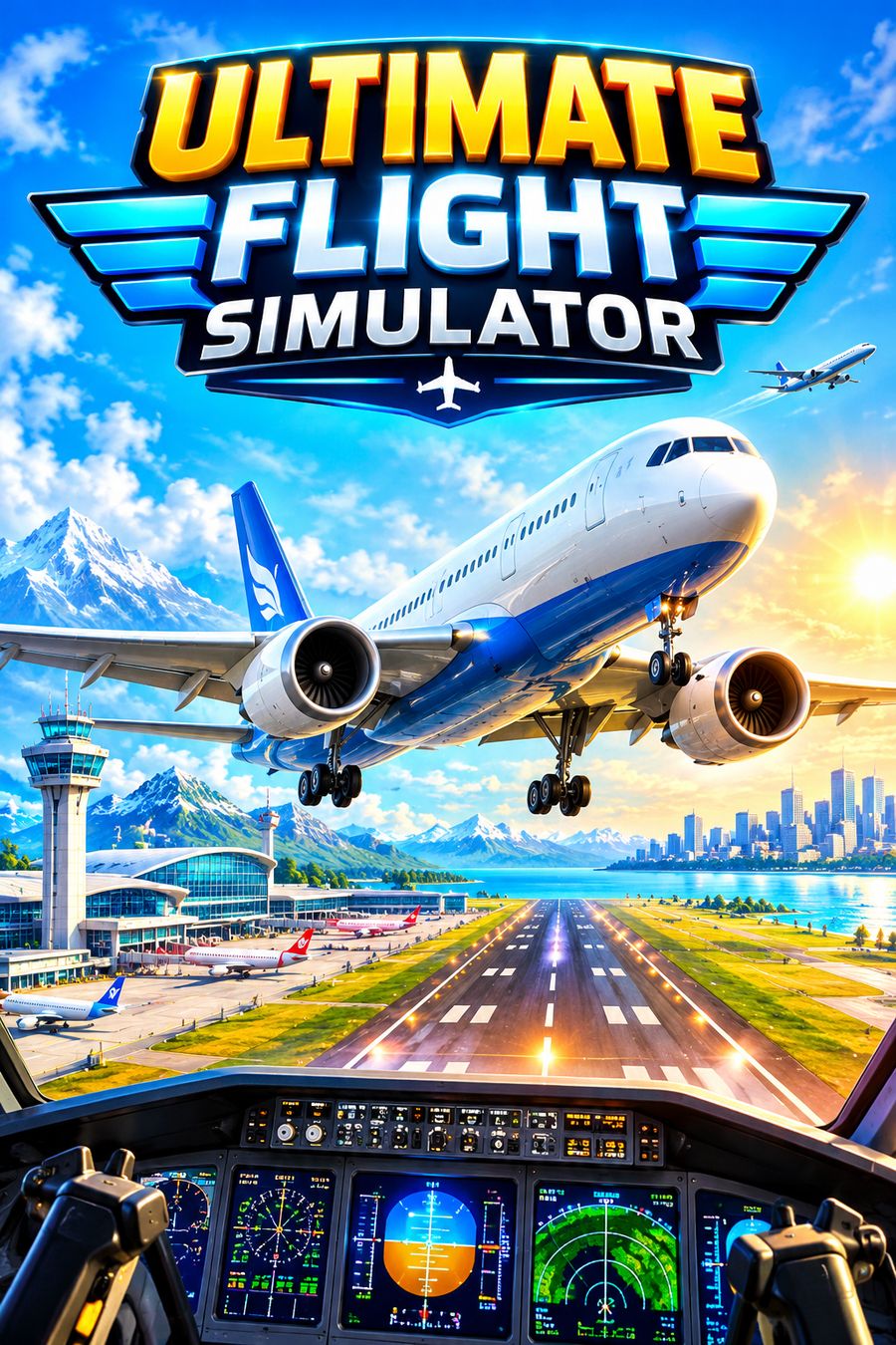 Flight Simulators External ULTIMATE FLIGHT SIMULATOR | Astrocade