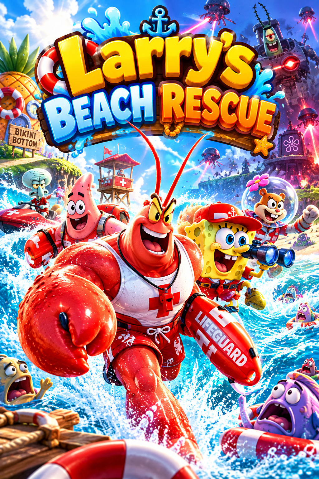 Larry's Beach Rescue | Astrocade